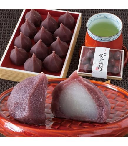 Amazon | 天然生活 あんころもち (12個) 北海道 十勝産 小豆 和菓子
