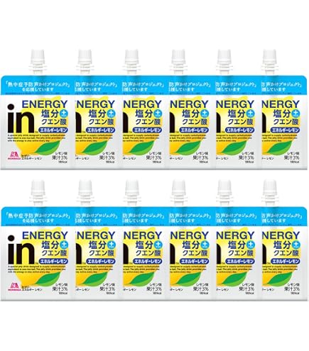 Amazon.co.jp: inゼリー エネルギー レモン 塩分プラス 36個セット