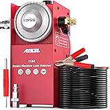 ANCEL S100 Automotive EVAP Smoke Machine Air Leak Detector with Service Port Adapter, 12V Small Car Vacuum Smoke Tester Diagn