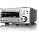 デノン Denon RCD-M41 ワイドFM AM/FMラジオチューナー ディスクリートアンプ搭載 Bluetooth®対応 CDレシーバー プレミアム シルバー RCD-M41SP