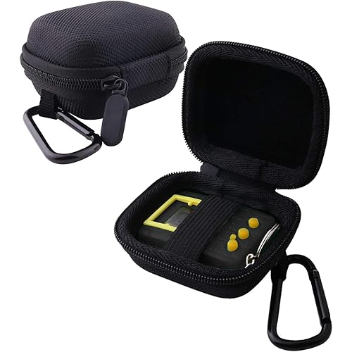 WERJIA Hard Carrying Case for Digimon Bandai Original Digivice Virtual Pet Monster (Case Only)(Black)