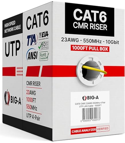 Prolink CAT6 23P Plus UTP 23AWG 250MHz UTP Network Ethernet Cable