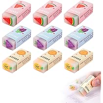 Amazon | 【YFFSFDC】消しゴム8個セットかわいい恐竜サンド鉛筆