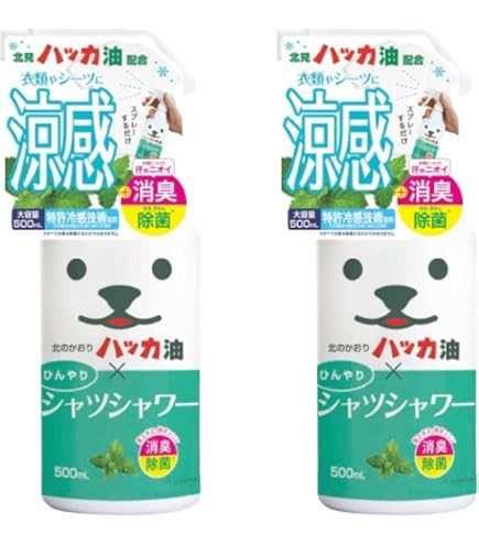 Amazon | 【2個セット】ひんやりシャツシャワー ストロング ミントの