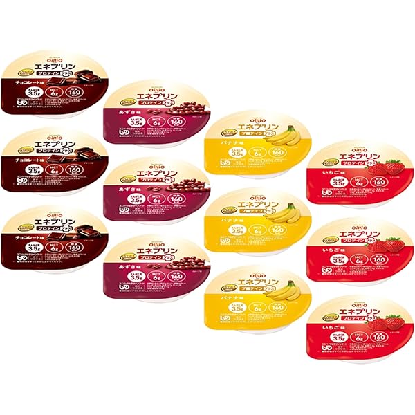 Amazon | 日清オイリオ エネプリンプロテインプラス（6種×2個セット