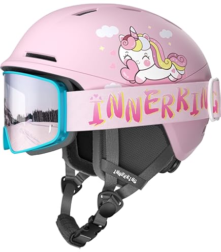 Amazon | kufun スキー ヘルメット スノーボード ゴーグル セット球面