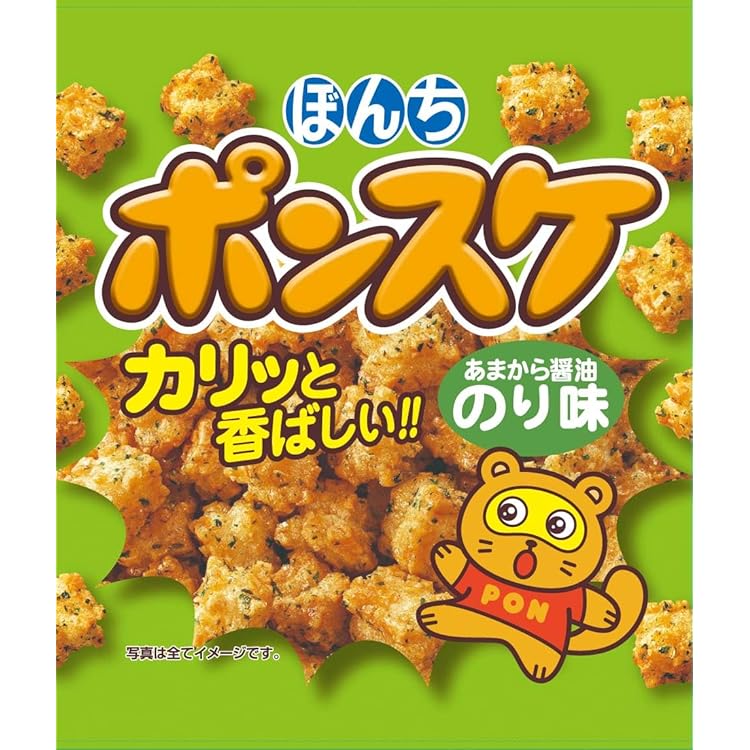 Amazon | ぼんち ポンスケ のり味 70g×20入 | ぼんち | おつまみ・珍味