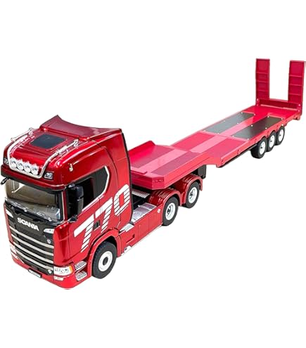 Amazon | NZG 1/18 Scania V8 730S 4x2 Tractor グレー スカニア
