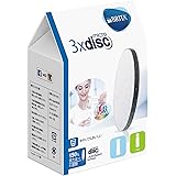 ブリタ マイクロディスク 浄水 フィルター カートリッジ 3個入り 【日本仕様・日本正規品】 ホワイト