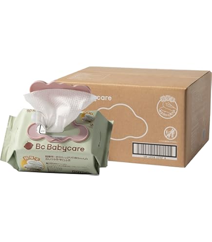 Amazon.co.jp: 【bc babycare】 おしりふき 1920枚（ 80枚入× 24パック