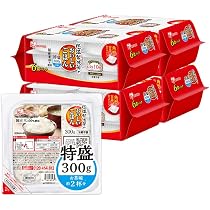 Amazon | 【新登場! 待望の特盛り】アイリスオーヤマ パックご飯 300g