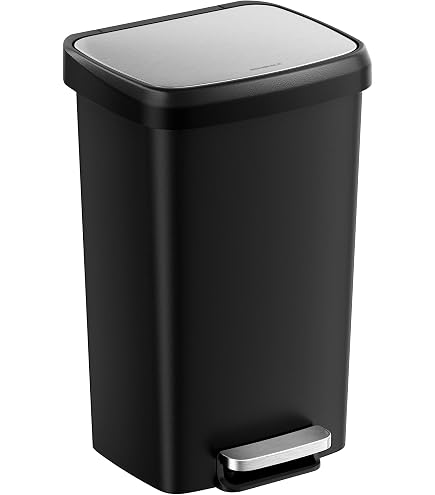 Amazon｜ゴミ箱 2段式3分別 縦型 合計60L ペダル式ダストボックス