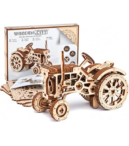 Amazon | WOODEN.CITY ヘリコプター 3D 木製パズル – 大人用木製モデル