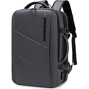 SUNOGE リュック ビジネスリュック バックパック リュックサック 大容量 防水 3way USB 充電ポート マチ拡張 盗難防止 15.6インチ PC リュック 多機能 撥水加工 耐衝撃 人気 通勤 出張 旅行 通学 メンズ おしゃれ