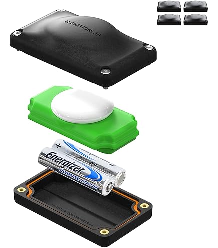 Amazon.co.jp: Elevation Lab AirTag 10年延長バッテリーケース - 単三