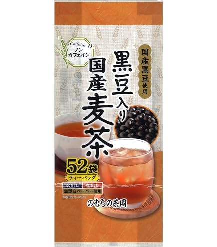 Amazon | 伊藤園 黒豆入り 国産むぎ茶 30ティーバッグ ×4袋 | 伊藤園
