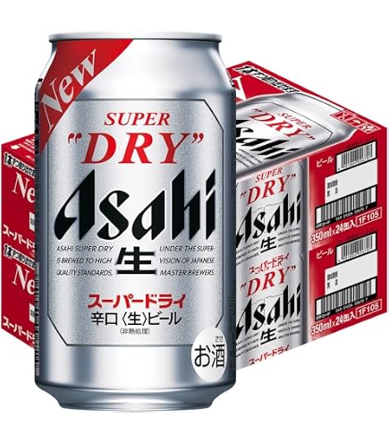 Amazon.co.jp: [2CS] アサヒ スーパードライ (350ml×24本)×2箱 : 食品
