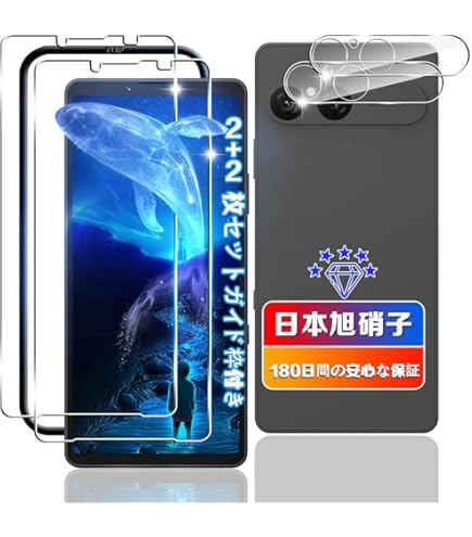 Amazon | 【高硬度フィルム(9H) 透明＋レンズフィルター49mm