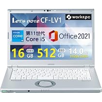 Amazon.co.jp: 【整備済み品】ノートパソコン Let`s note CF-LV1 □第