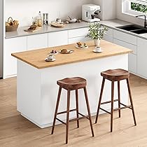 Amazon｜Sunon バースツール 木製 ハイスツール 人間工学デザイン