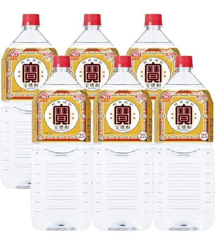 Amazon.co.jp: 宝酒造 宝焼酎 25% 4L エコペット : 食品・飲料・お酒