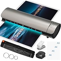 Qfun ラミネーター A3 A4対応 ABS機能 Amazon | Qfun ラミネーター A3/A4対応 60秒ウォームアップ