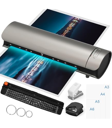 ラミネーター 本体 a3【2022年最新版 A3/A4対応】ラミネート機 軽量 Amazon | SINCHI 6本 ローラー ラミネーター A3 ラミネート機械