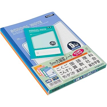 お取引中　まとめ売り!!新品☆学習帳・しゃかい・6冊セット Amazon.co.jp: アピカ 学習帳 スクールキッズ じゆうちょう B5