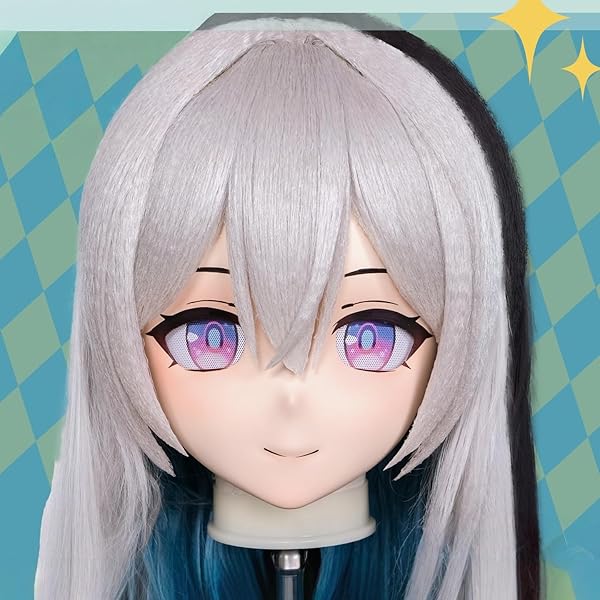 Amazon.co.jp: [Gurglelove] (Chan) Half Head Kigurumi Mask 目と