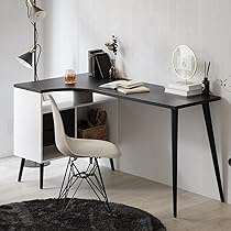 モダンデコ パソコンデスク L字 100cm幅 L字デスク Amazon | モダンデコ l字デスク パソコンデスク 幅120cm