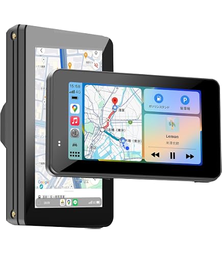 Amazon | PDA工房 BOIFUN 5インチ バイク用スマートモニター MT04 対応