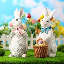 ビレロイボッホ　イースター　バニー　うさぎ　置物 Villeroy boch bunny - Etsy 日本