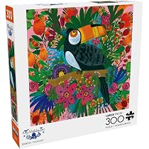 Buffalo Games Puzzle – Moonlight Journey, 300 Teile, Quadratisch (18x18 Zoll), Mit Poster, Für Erwachsene