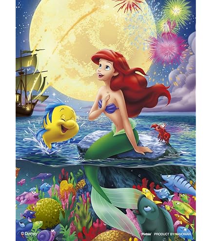 Amazon.co.jp: 1000ピース リロ&スティッチ サーフパラダイス(51x73