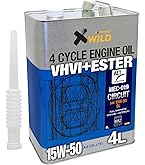 Amazon | AZ(エーゼット) バイク用 4サイクル エンジンオイル 4L 【10W