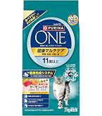 Amazon | ピュリナワン キャットフード ドライ 健康マルチケア 7歳以上