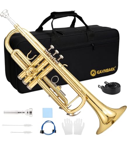 Eastar ETR-380N Trumpet Standard Bb Nickel Trumpet Set For Student