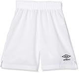 [アンブロ] ジュニア キッズ プラクティスパンツ ハーフパンツ サッカー フットサル ゲームパンツ 吸汗速乾 ストレッチ 男女兼用 WHT 150