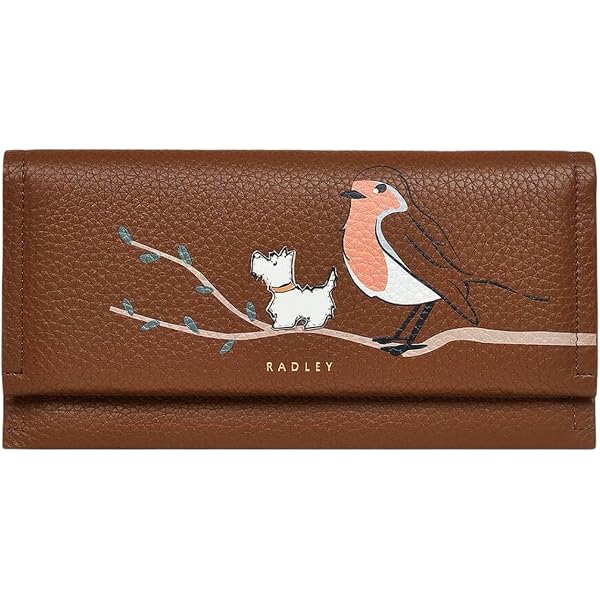 RADLEY London 'Hole Lotta Fun' Large Flapover Wallet | CLARET | Women's Leather Wallet - View #10