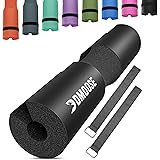 DMoose Fitness スクワットパッド、スクワット、肺、ヒップ推力用バーベルパッド、首、肩、背中用のフォームラバーサポートパッドは、フィットネストレーニング中に救済を提供します