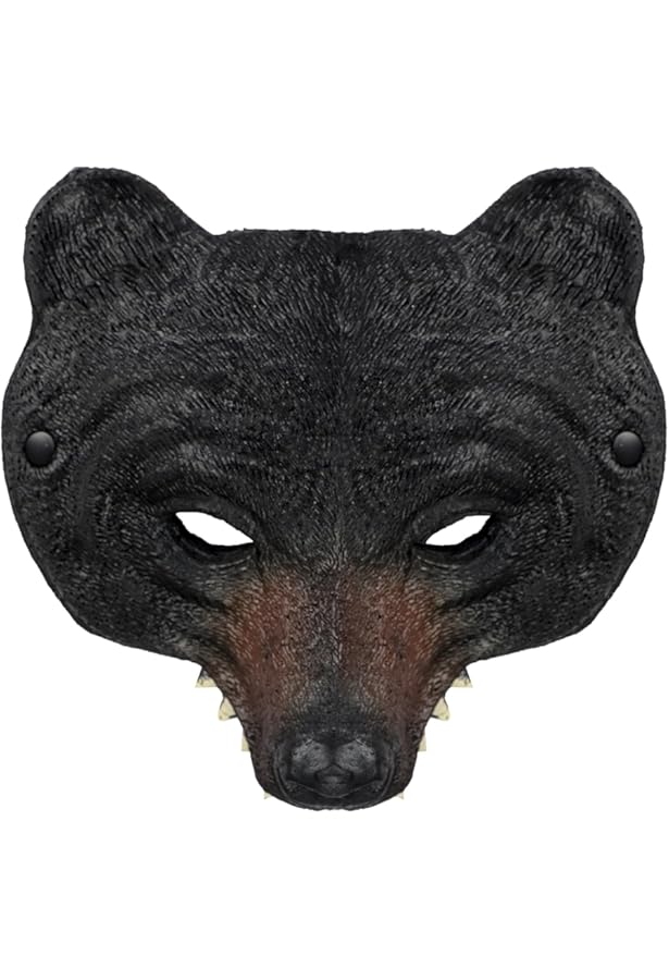 Amazon.co.jp: [Luwecf] リアル クマのマスク フェスティバル