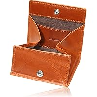 Amazon | [SAAD(サード)]本革レザーコインケース ブラウン サドル