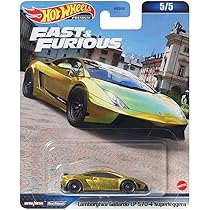 Amazon | Hot Wheels Premium Fast and Furious Lamborghini Gallardo 