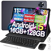 ❤️1品限り❤️DOOGEE セット版 Android 15 タブレット 11インチ Amazon.co.jp: 【11インチ Android 15 初登場】Android15