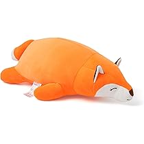plush fox pillow