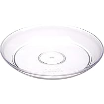 Amazon | 大和プラスチック クリアプレート 6号 クリアブラック