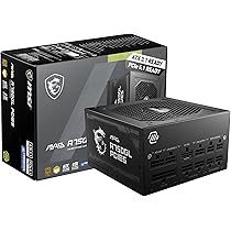 Amazon | MSI MAG A750GL PCIE5 PC電源ユニット 750W ATX3.1/PCIe 5.1