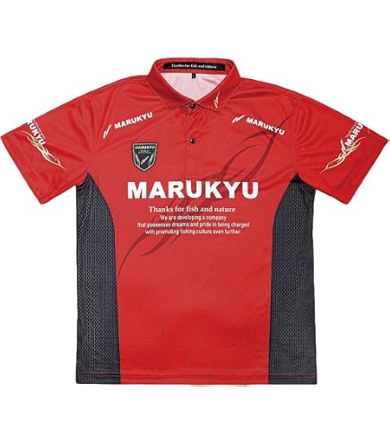 Amazon.co.jp: マルキュー(MARUKYU) ジップアップシャツ02(半袖) M