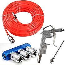 酸素調整器セット 関東用（エアーホース・エアーダスター・ホースニップル） 酸素調整器セット 関東用（エアーホース・エアーダスター・ホース