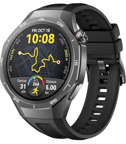 HUAWEI Watch GT 6 Pro GPS 46mm Smartwatches, 1.47 Inch AMOLED